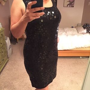 🆕 Black Sequin Party Dress Body Fitting, S…